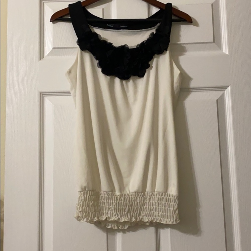 Maurice’s Black And White Tank